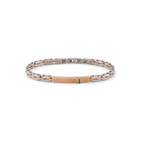 Bracciale Bliss Uomo BL PREMIERE in Acciaio Diamante Black 0.01 Ct 20104943 - 20104943